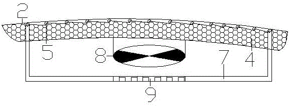 Automobile floating-charge air conditioner