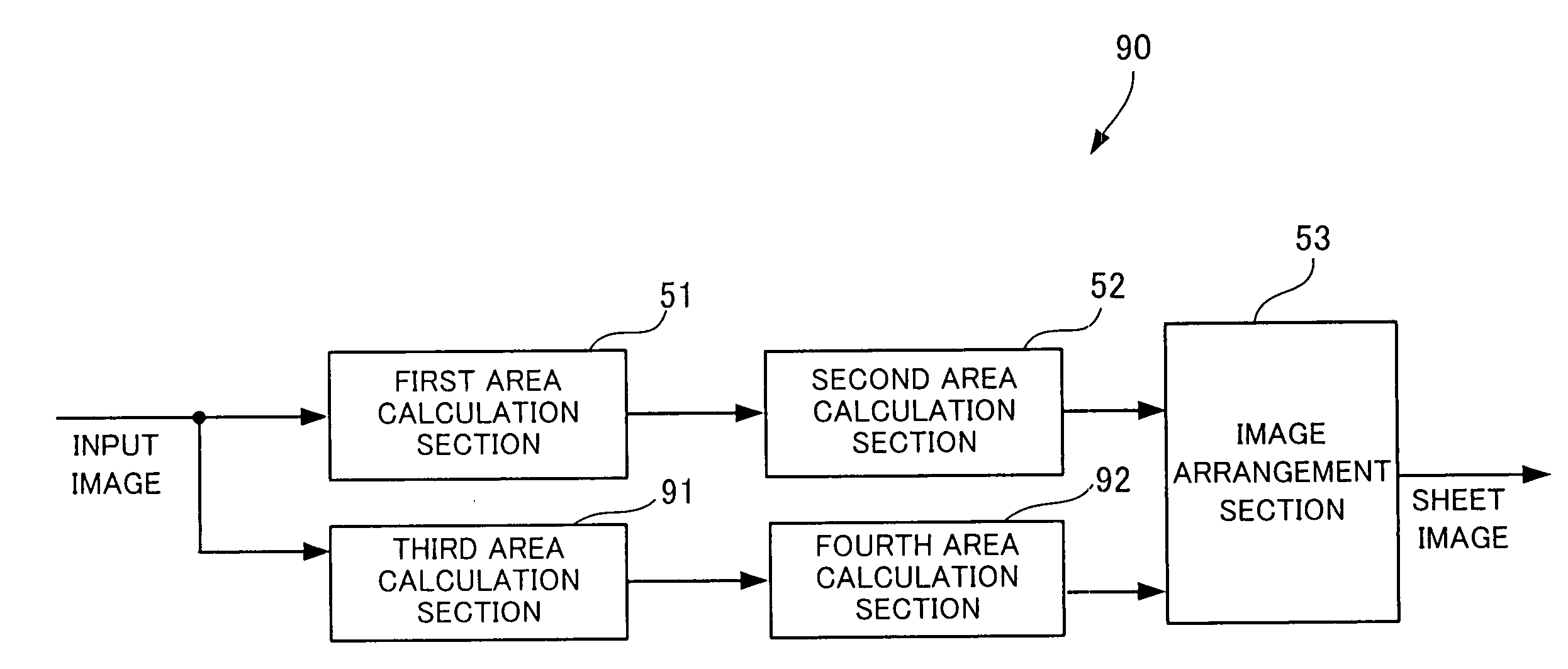 Image arrangement method, image arrangement device, and image arrangement program storage medium