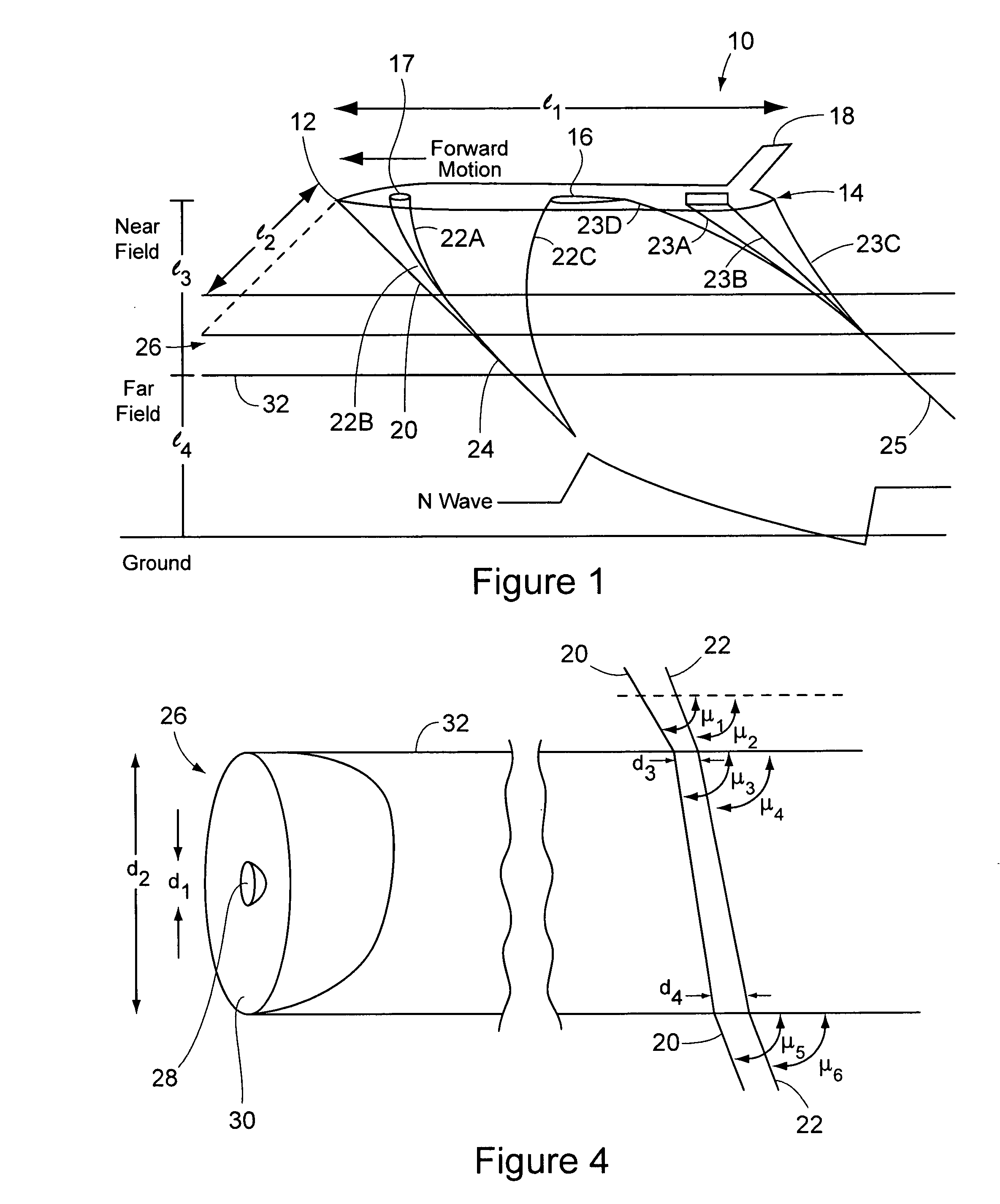 Directed energy off-body heating for supersonic vehicle shockwave and sonic boom control