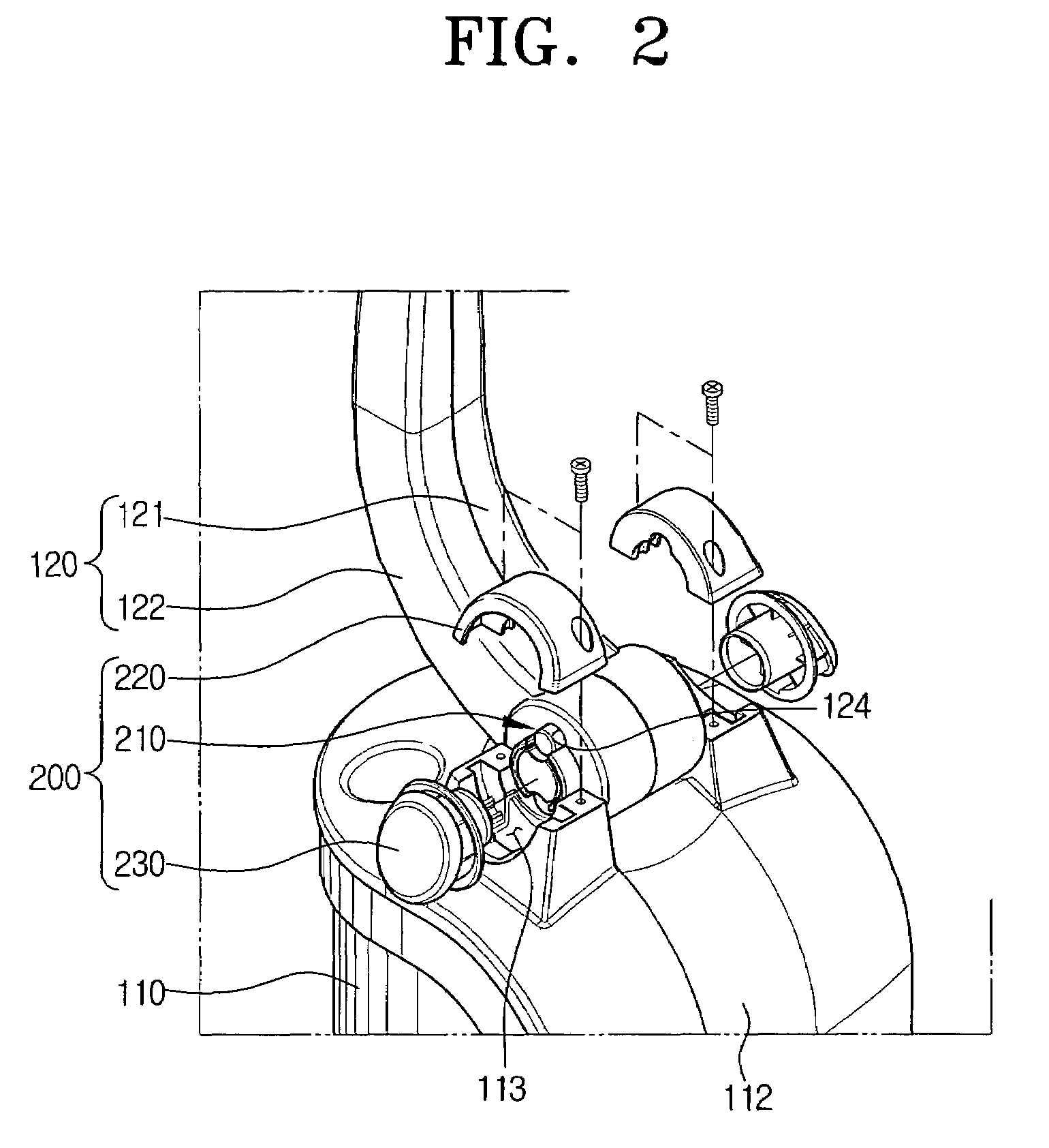 Upright vacuum cleaner with foldable handle