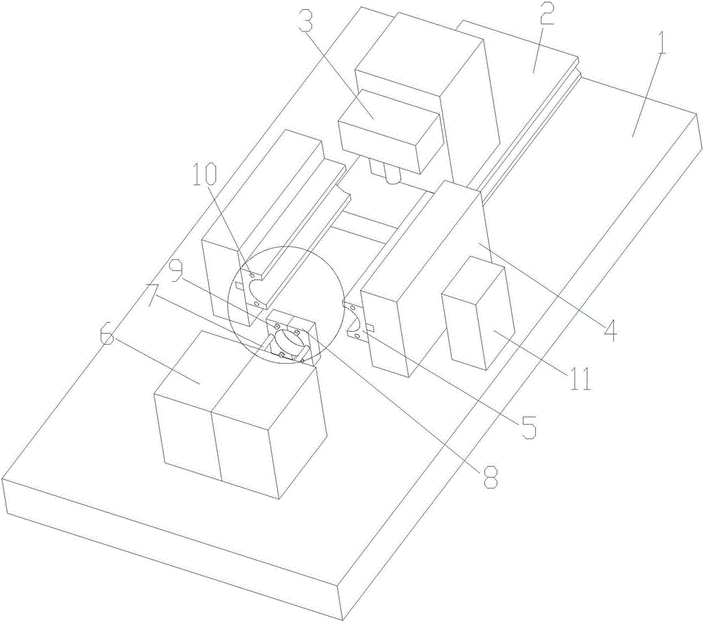 Die fixing seat of punching machine