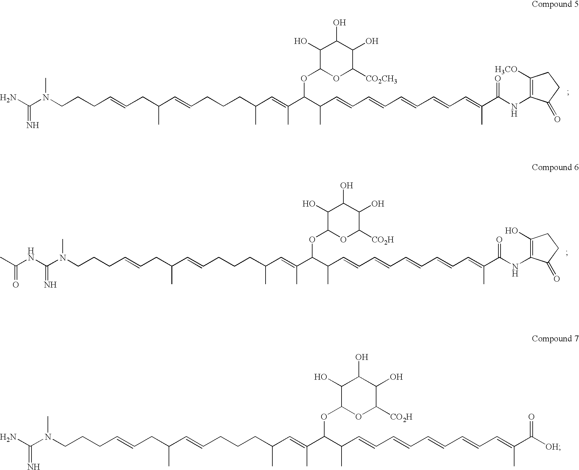 Polyene polyketides and methods of production