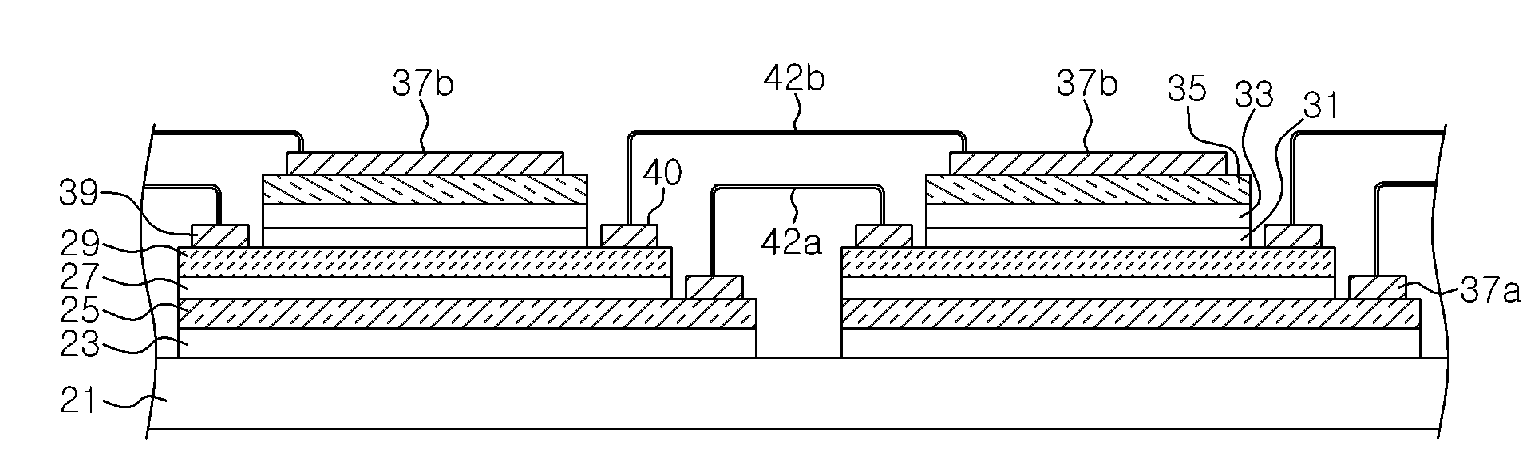 Light Emitting Device Having Vertically Stacked Light Emitting Diodes