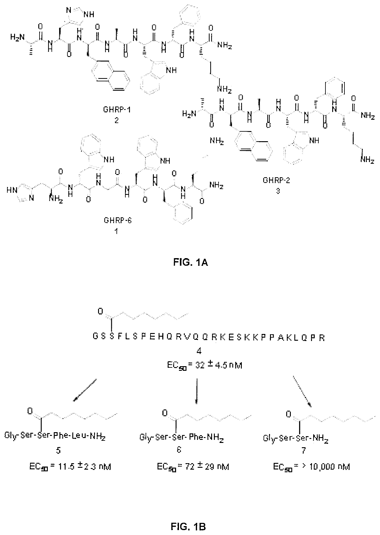 Peptidomimetics for imaging the ghrelin receptor