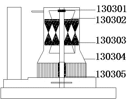 Environment-friendly medical wastewater treatment device