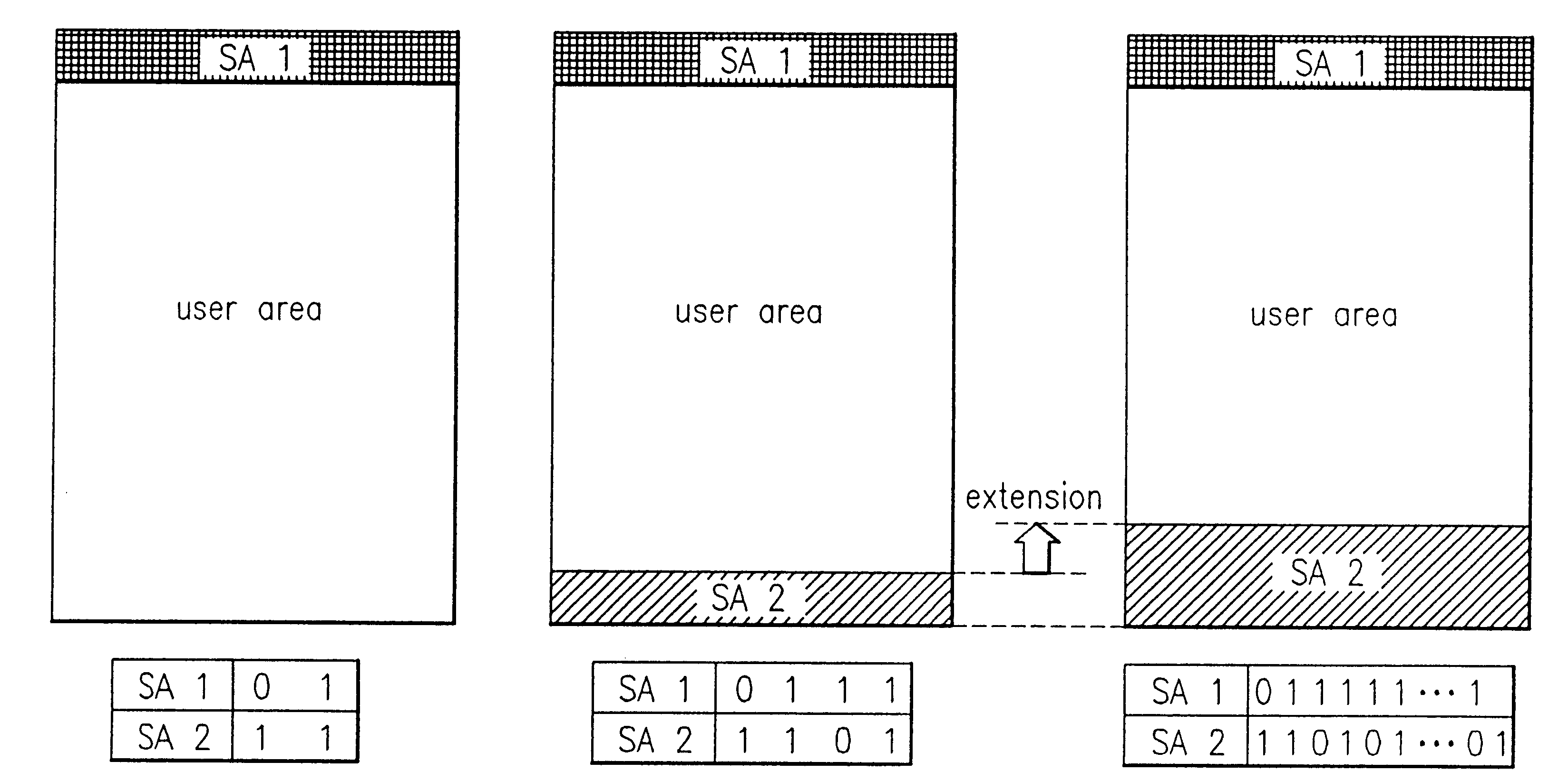 Spare area management method of optical recording medium