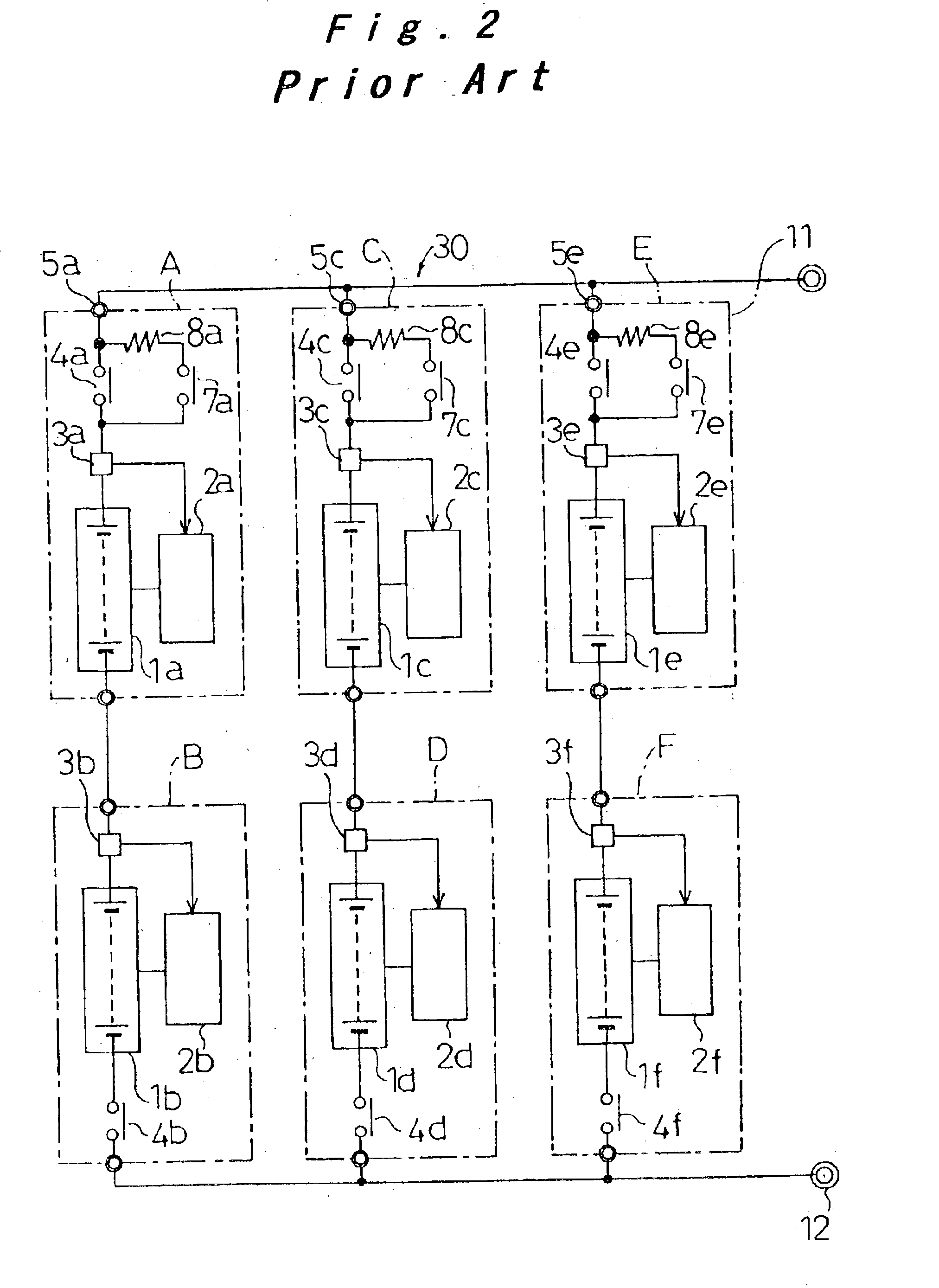 Battery power source device, method for controlling the same, and method for providing address