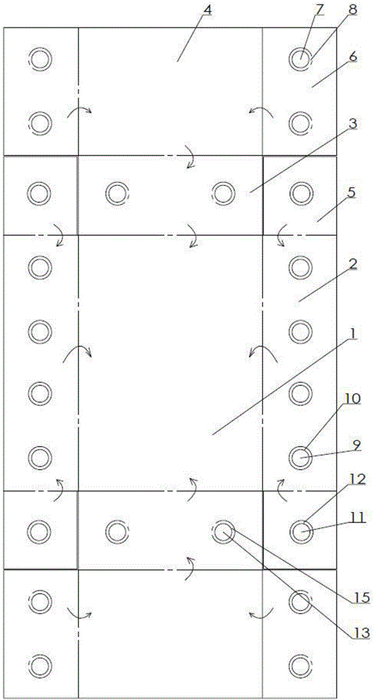 Packaging box disassembled and assembled through two steps and provided with cover