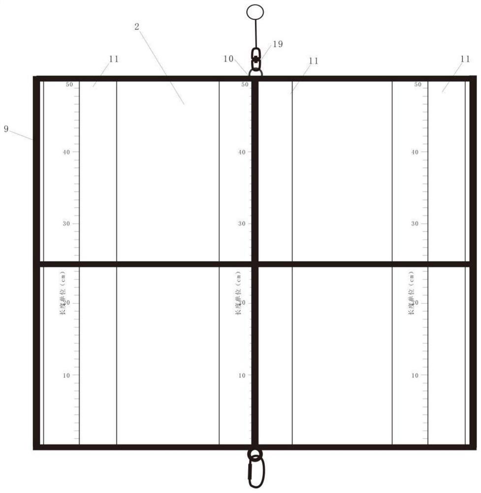 Collecting device for fine-grained silting sediments in modern lake