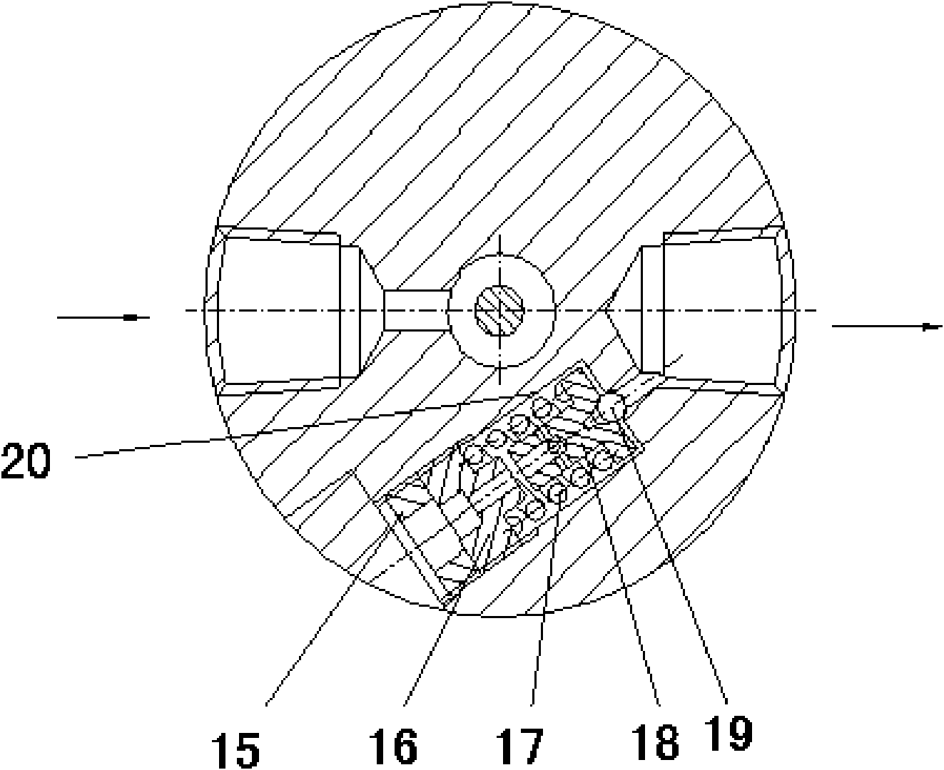 High-pressure reducing valve