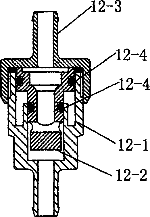 Vertical instant-heating electric water heater with pressure adjusting function