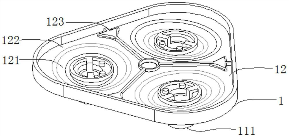 Diaphragm pump and pump head structure thereof