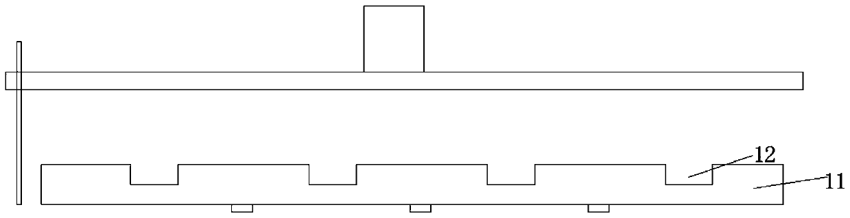 LED lamp pin bending and cutting device