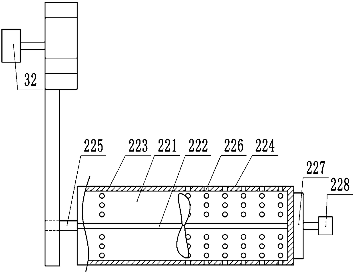 Conveying device for textiles