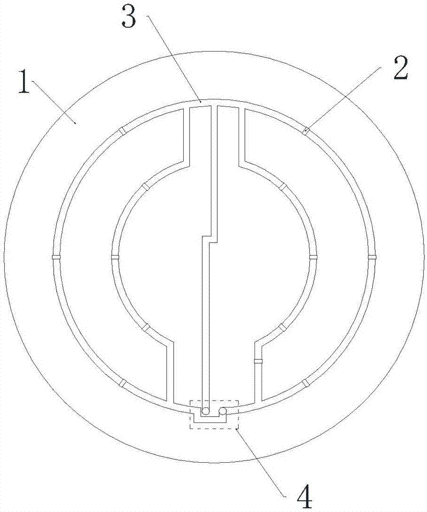 LED lamp panel printed with conductive ink, manufacturing technique of LED lamp panel, and integrated LED lamp for refrigerator