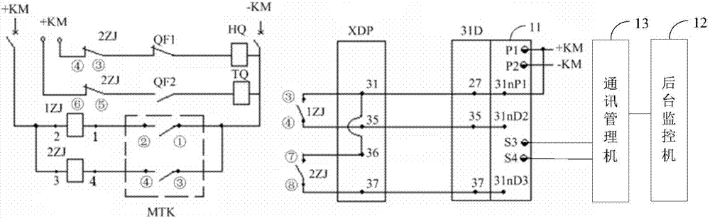 A monitoring system for sf6 circuit breaker