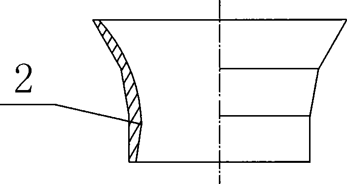 Method for shaping throat liner lining