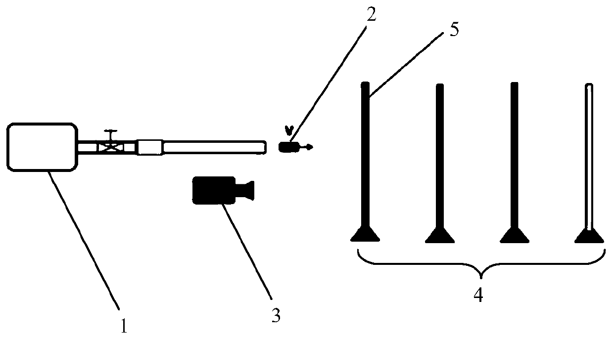 Bird body motion trail recognition testing device and method based on multilayer sheet light