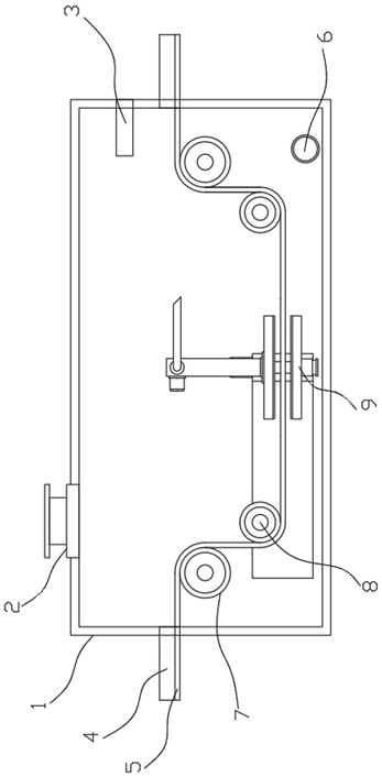 Rapid cooling method for precision heat treatment steel belt