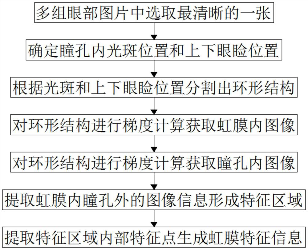 Information safety system based on block chain technology and iris recognition algorithm