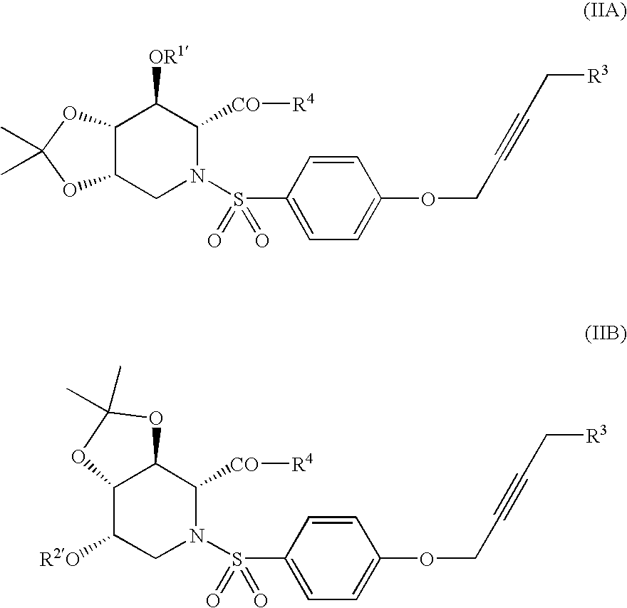 Alkynyl-substituted azasugar derivative and drug containing the same as the active ingredient