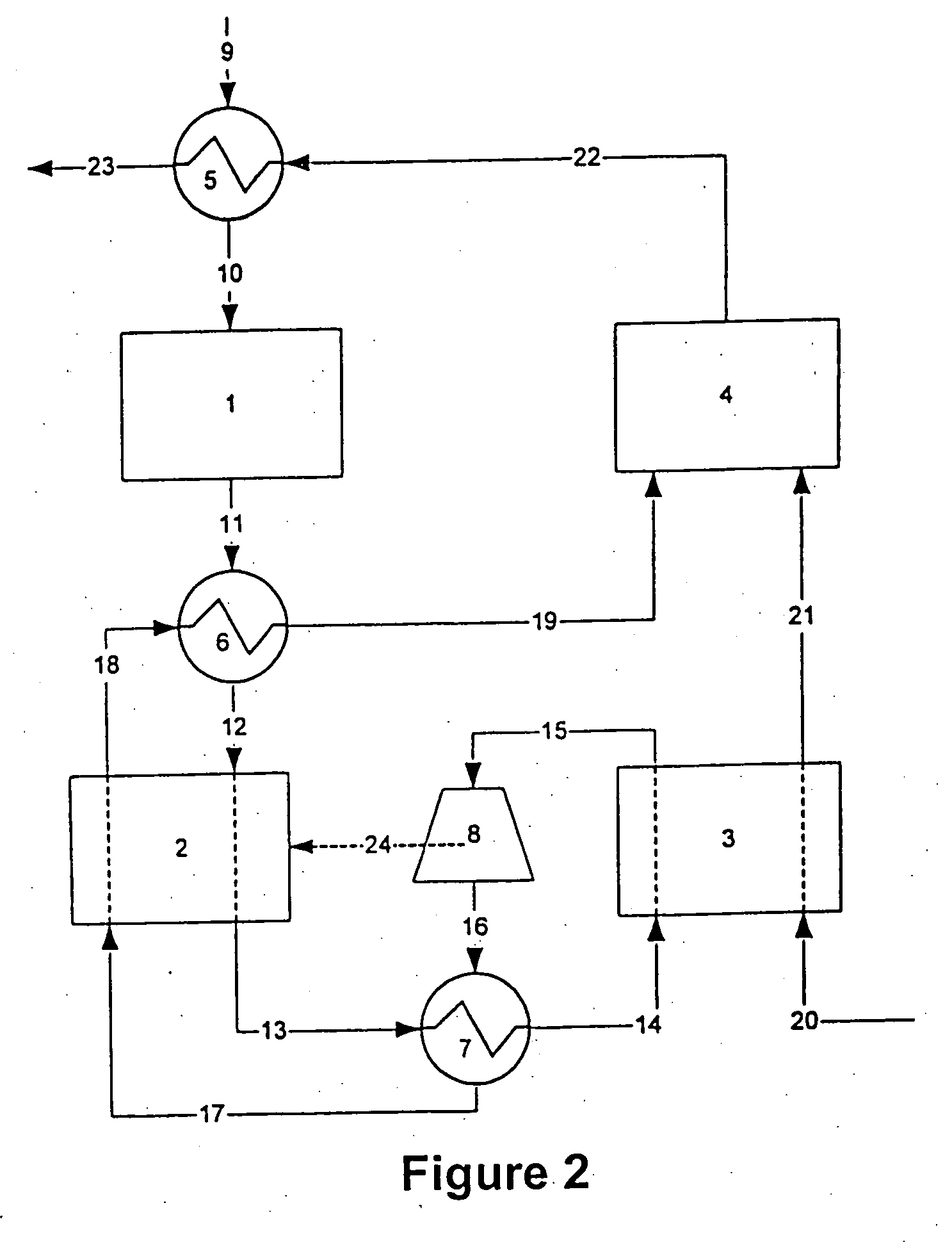 Combined water gas shift reactor/carbon dioxide adsorber for use in a fuel cell system