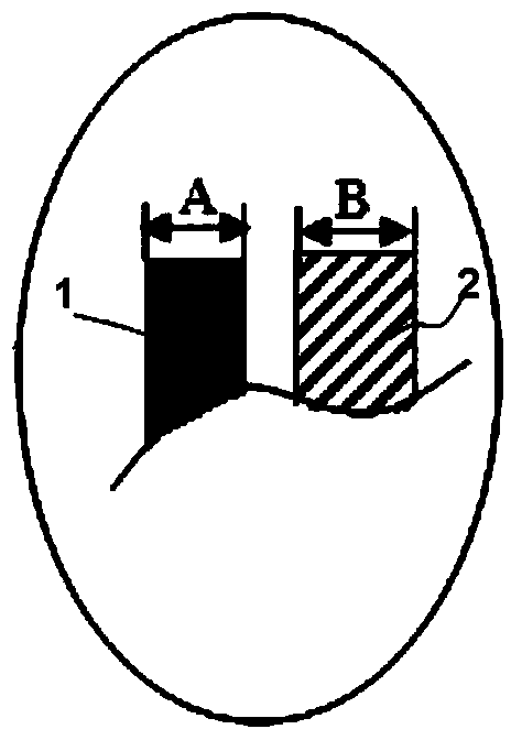 Back-contact back-junction solar battery three-dimension electrode and manufacturing method thereof