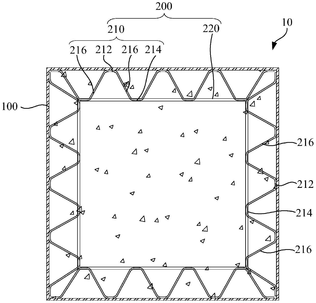 Concrete-filled steel tubular column