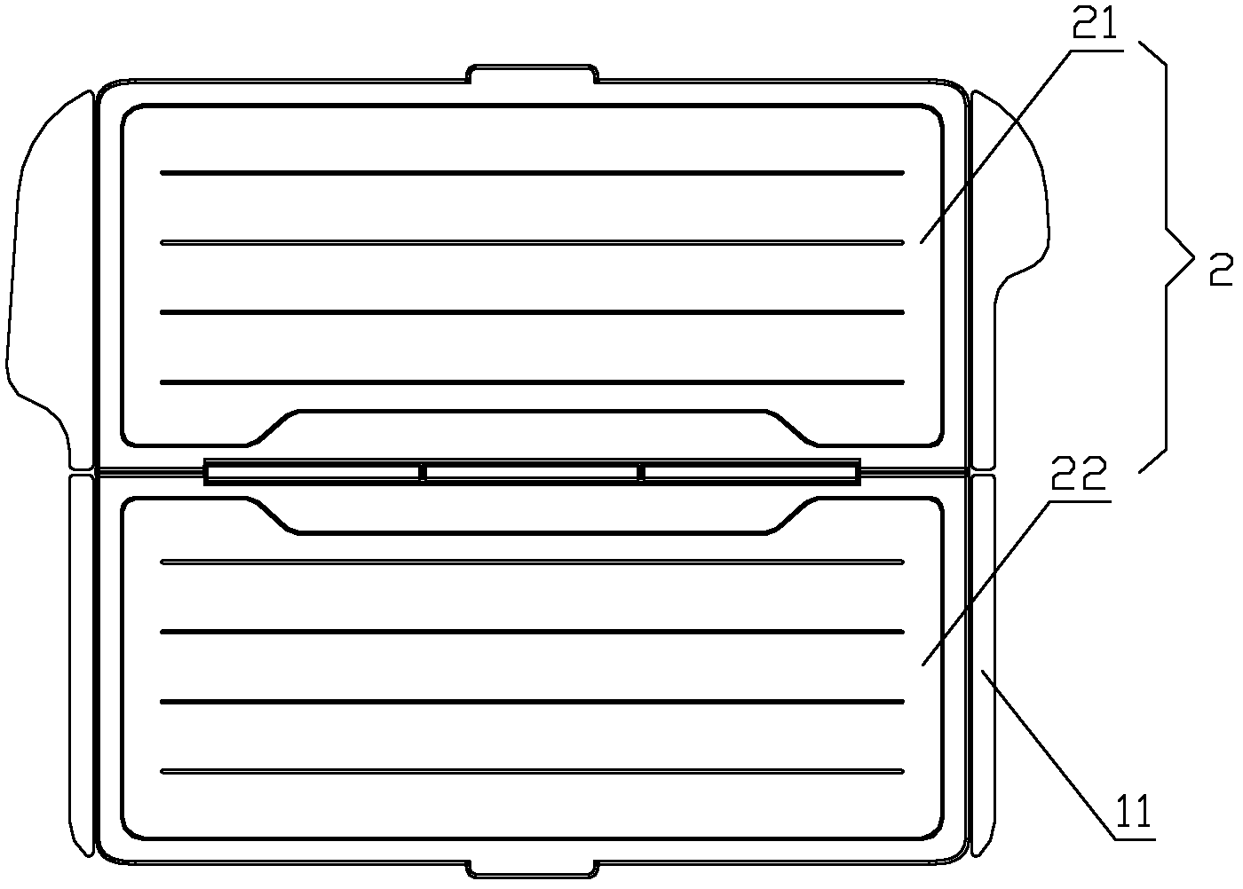 Vehicle-mounted storage box and automobile comprising same