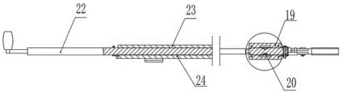 Vehicle-mounted vibration excitation type picking arm for fresh soapberry fruit