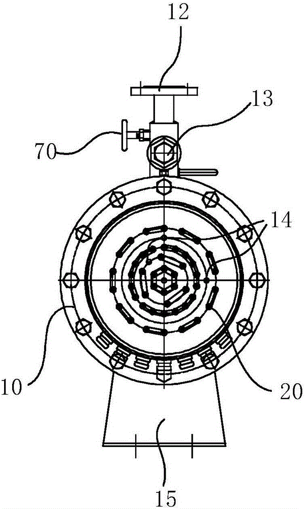 Horizontal oil fuel electric heater