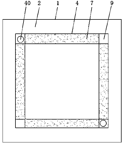 Heat dissipation type driving bottom plate combination mechanism