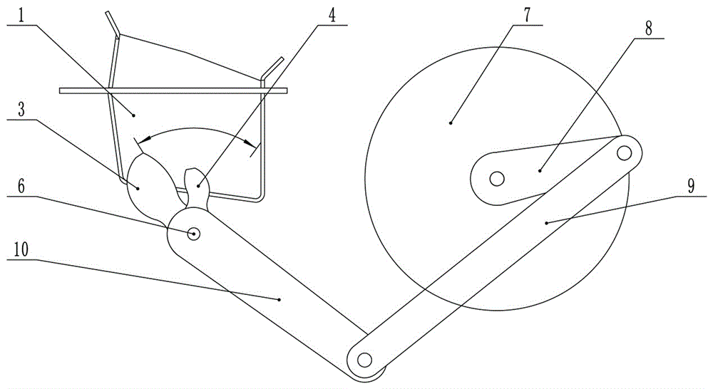 Automatic slag removal structure of biomass particle fireplace