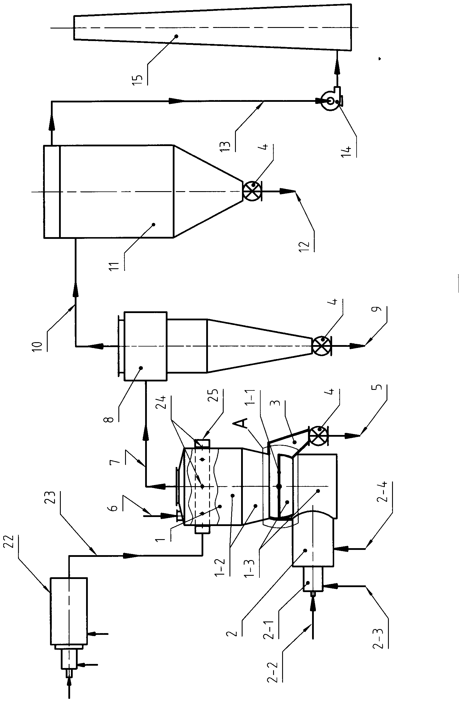 Boiling type material drying method and special boiling kettle thereof