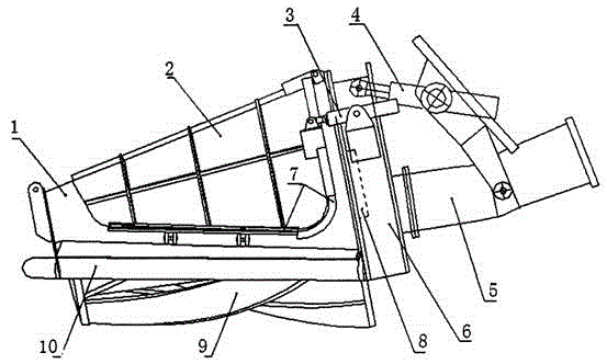 Environment-friendly dredging reamer of dredger