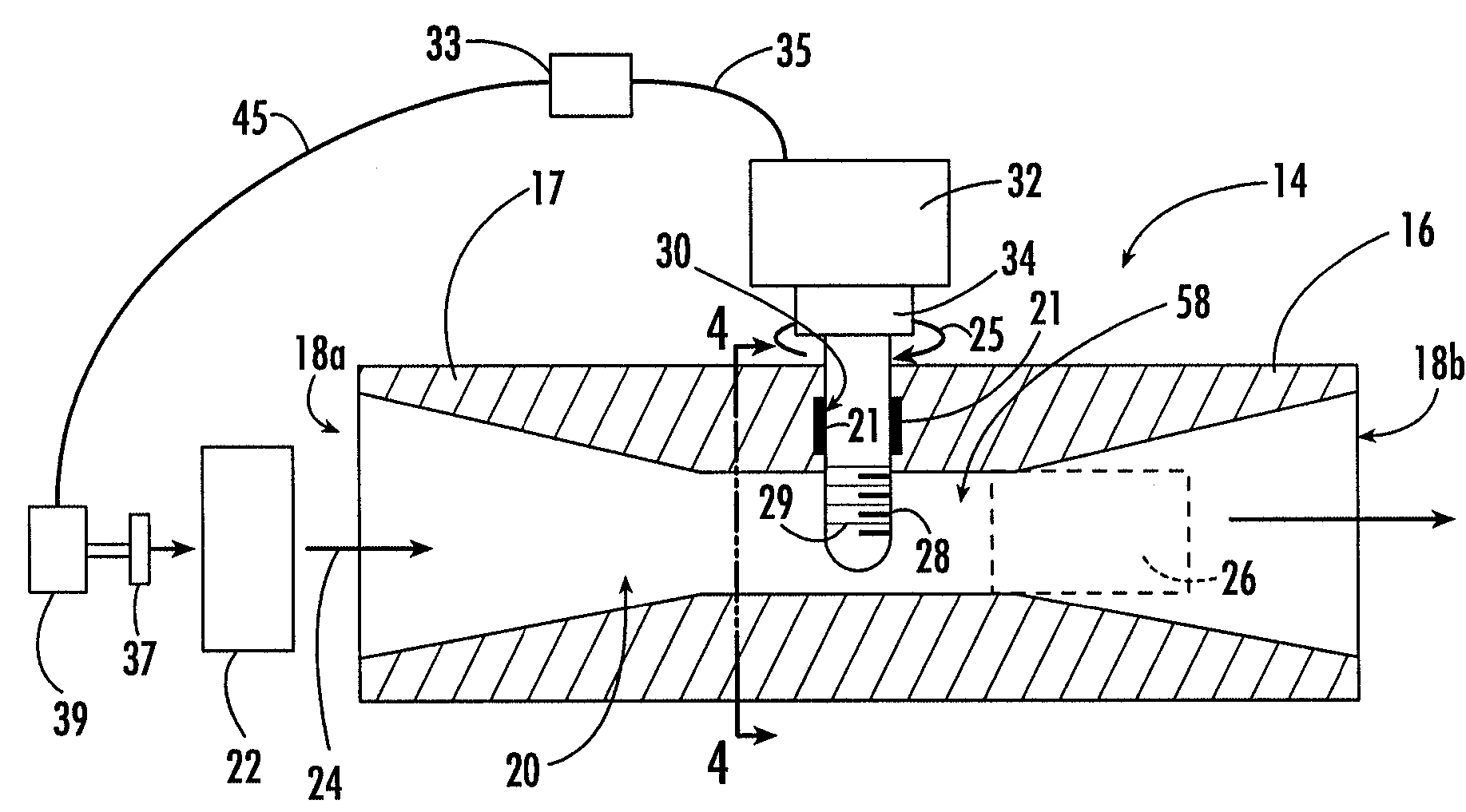 Method and apparatus for producing a refined grain structure