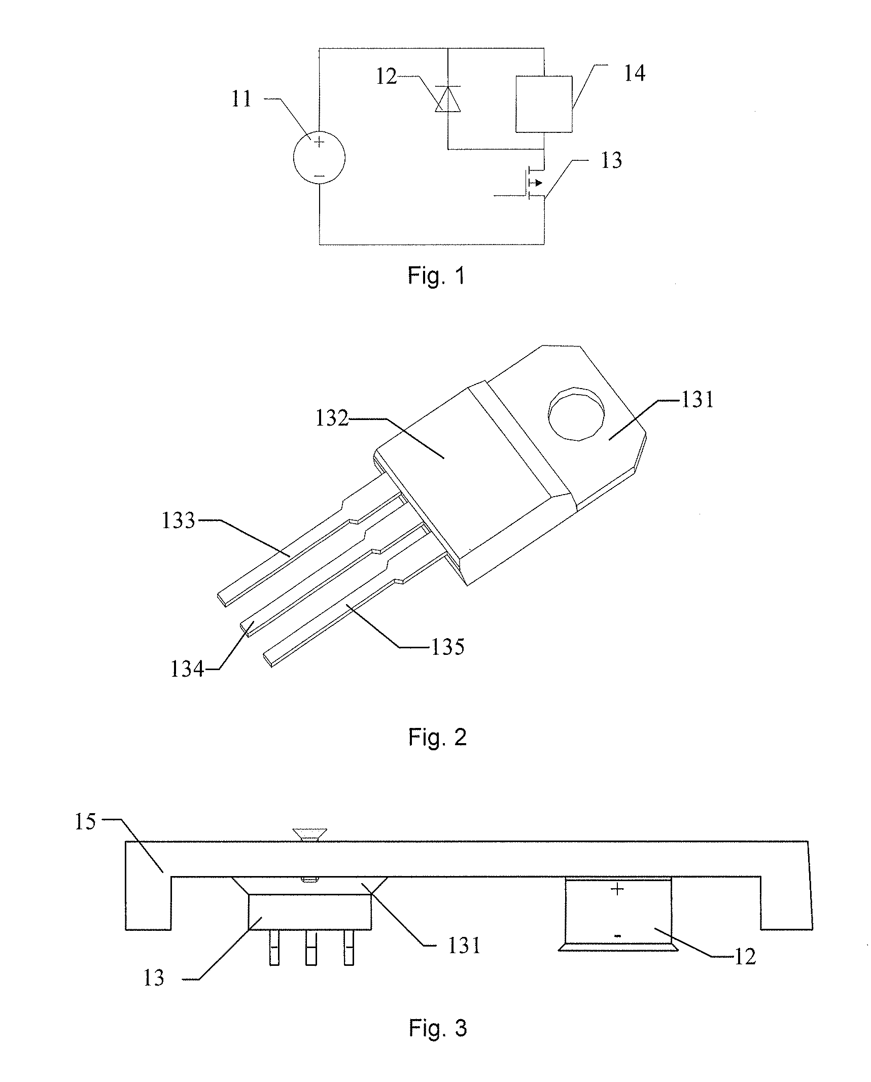 Switching Device with Free-Wheeling Diode