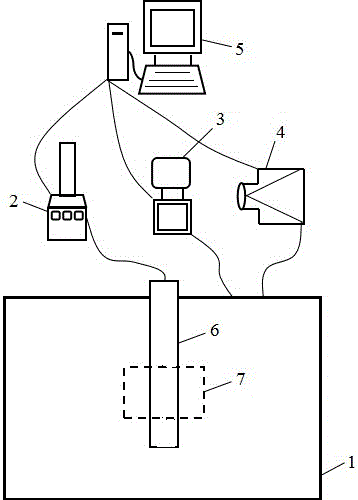 Karst cave penetrating type foundation pile ultimate bearing capacity model test system and test method