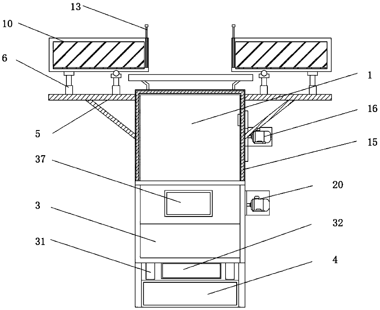 Integrated equipment for crushing, grinding and processing refractory raw materials