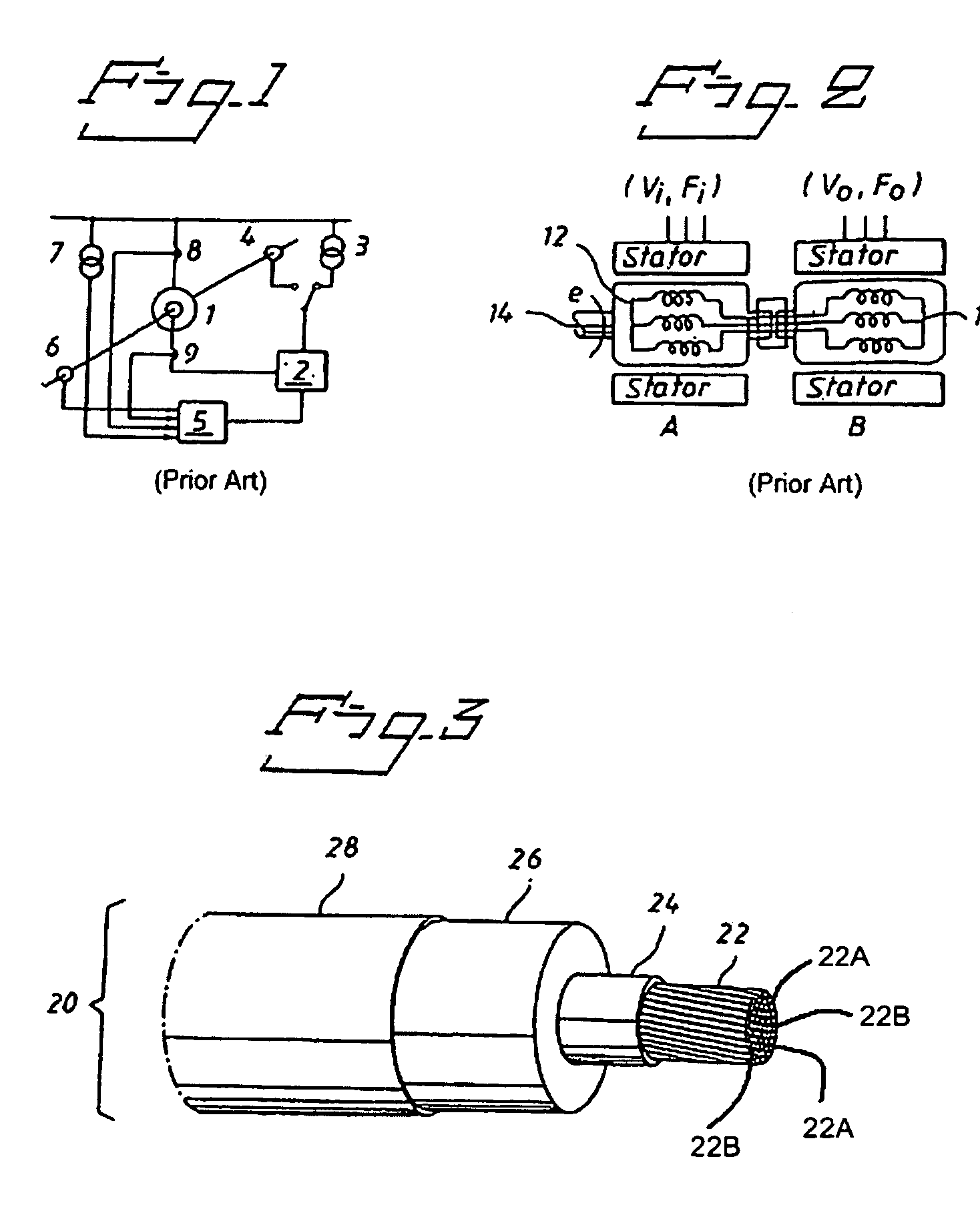 Rotating asynchronous converter