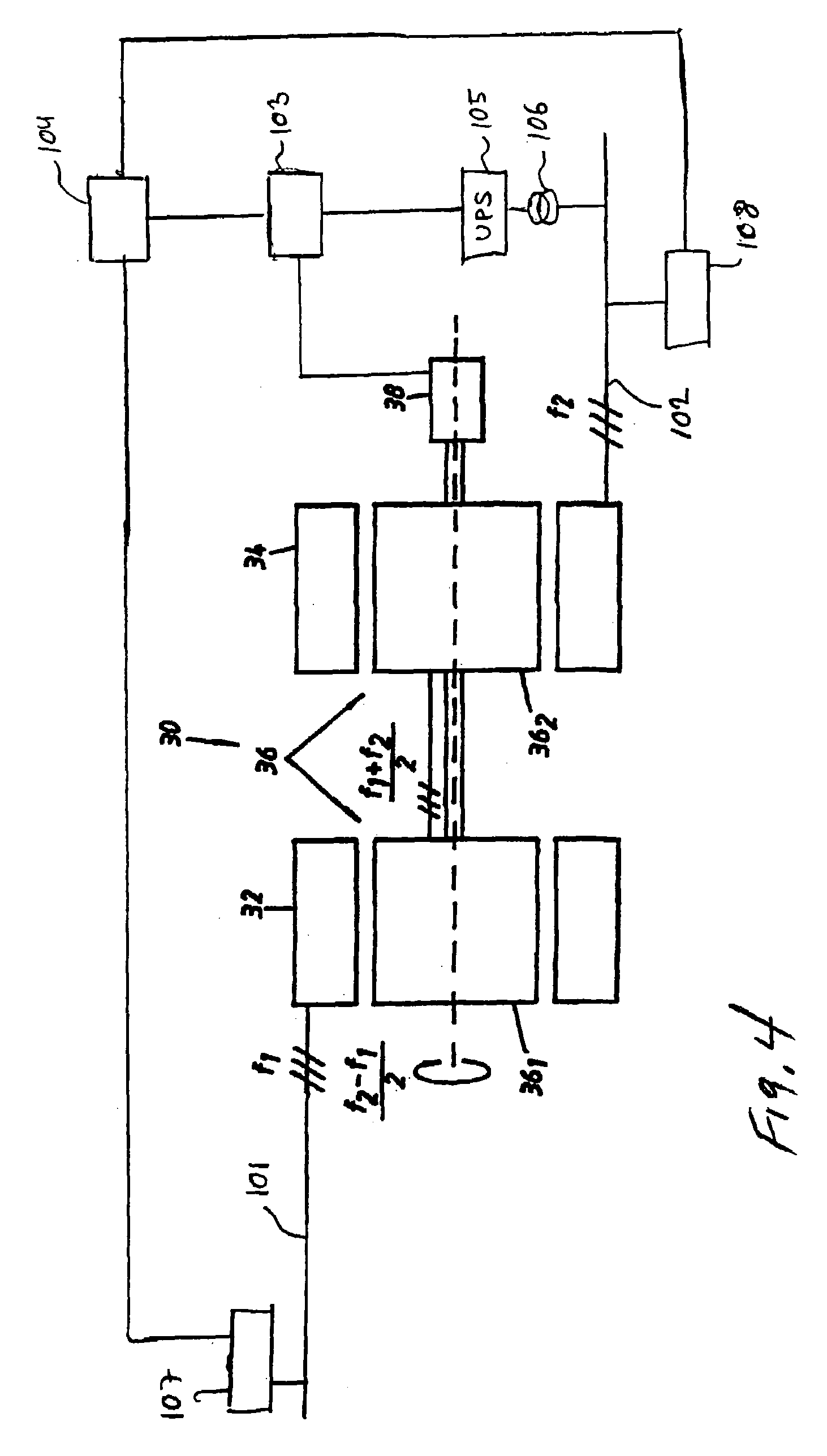 Rotating asynchronous converter