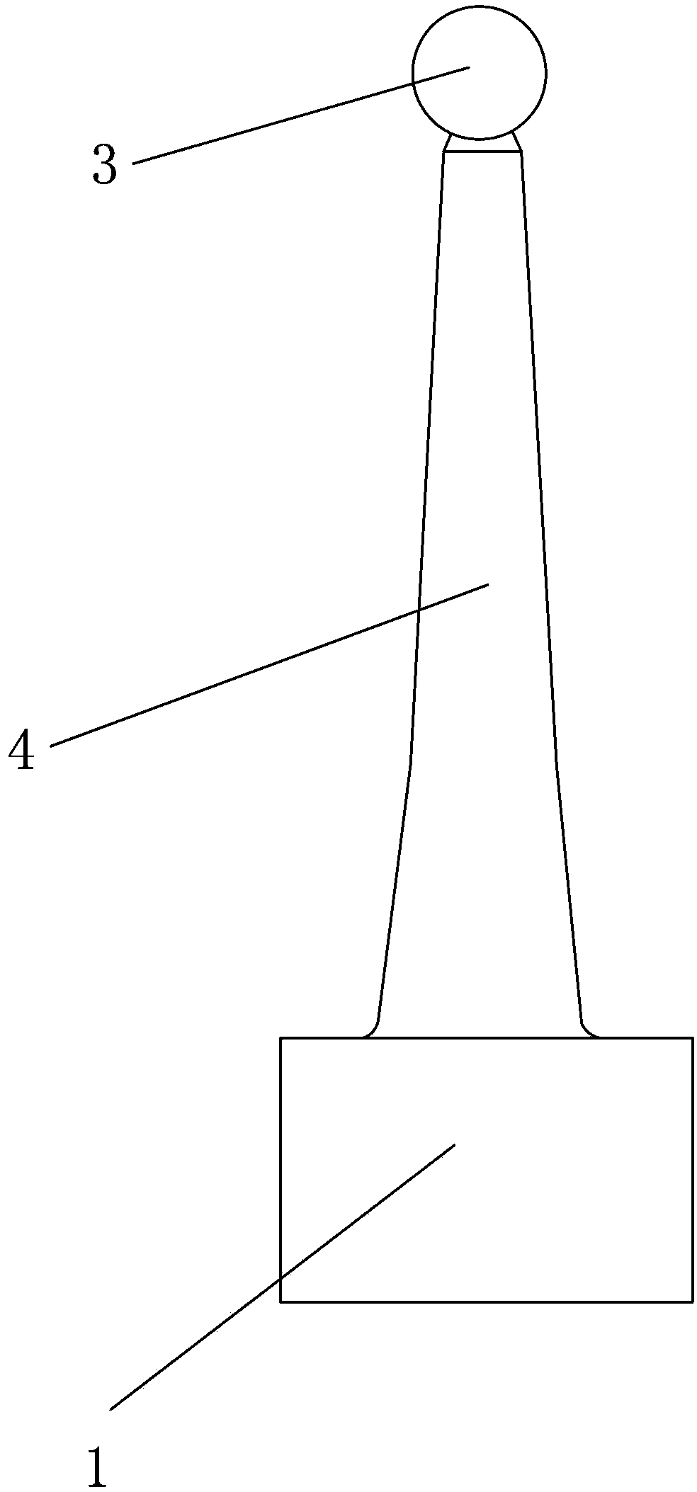 Discharge machining process using indirect mid-splitting method