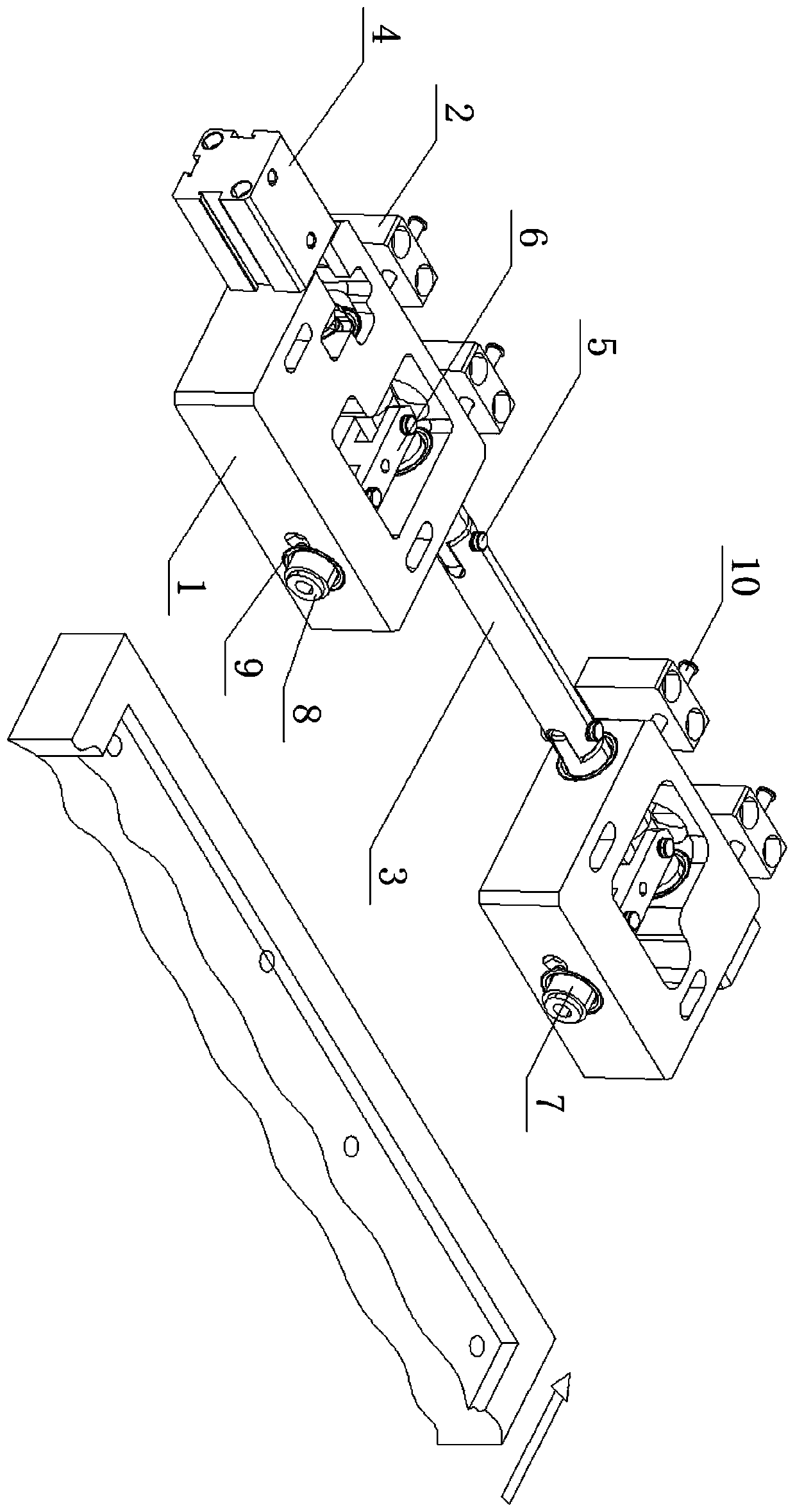 Mechanism for limiting and releasing clamp