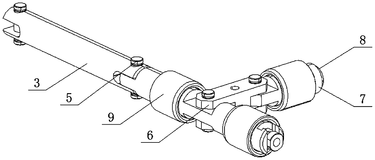 Mechanism for limiting and releasing clamp