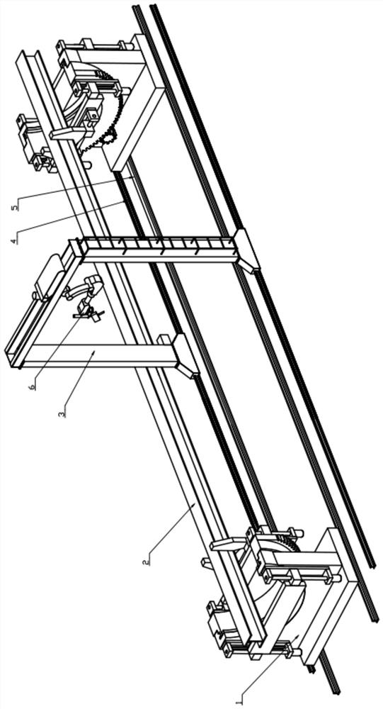 Automatic welding machine and welding method for steel structural parts