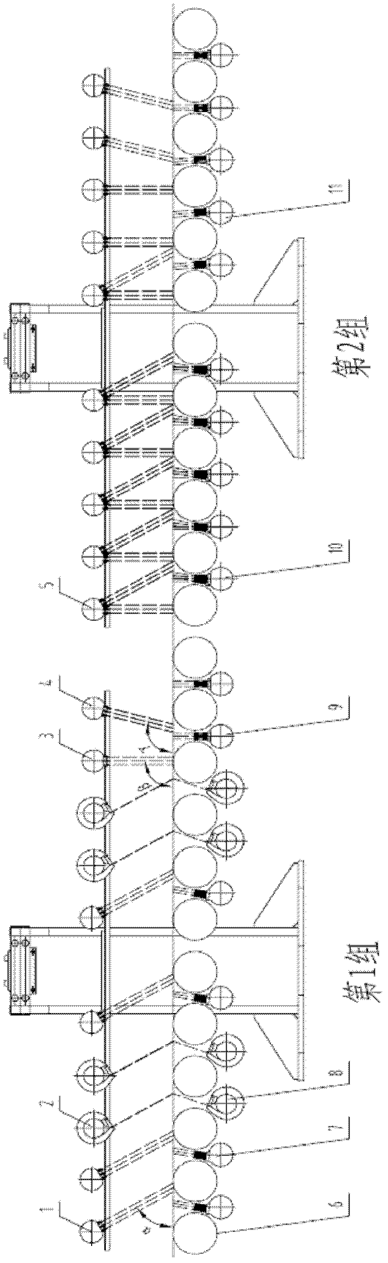 Ultrafast cooling system after rolling for hot rolled strip steel production line