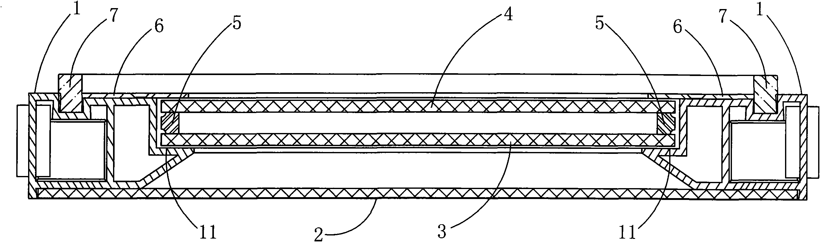 Sealed door for washer-disinfector