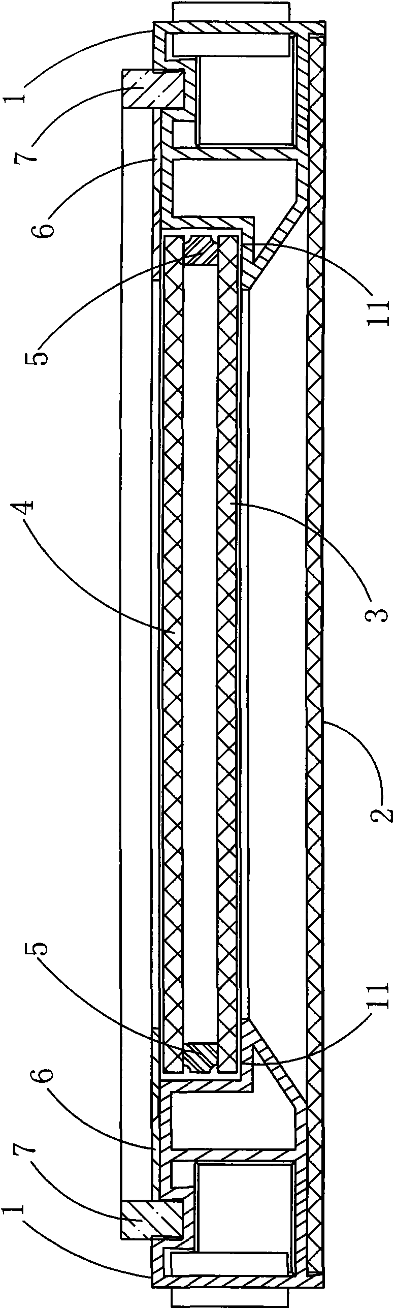 Sealed door for washer-disinfector