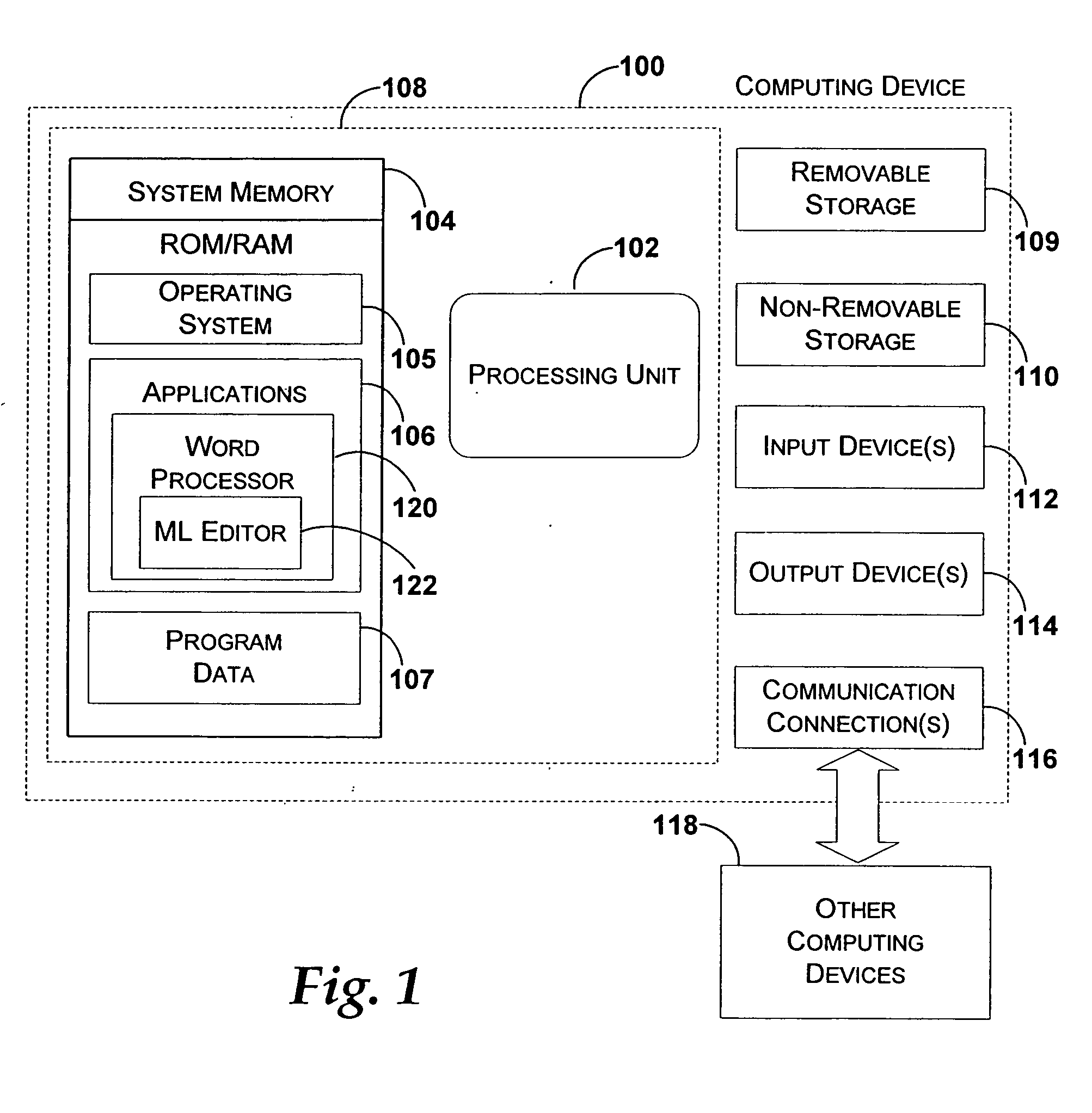 Word-processing document stored in a single XML file that may be manipulated by applications that understand XML