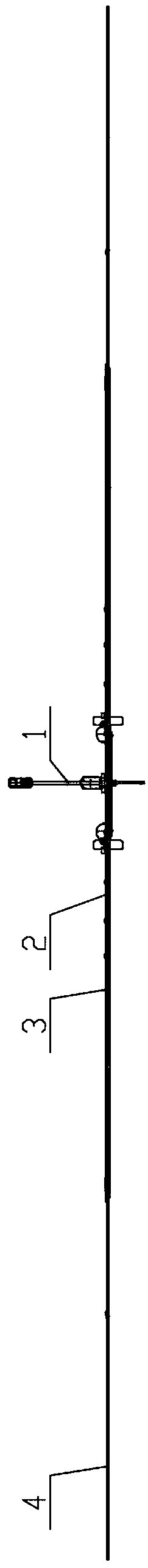 Use method of truss type sprinkler wagon